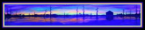 WINTER MARSH IV  -  BLACKLIGHT VERSION